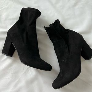 Suede Booties